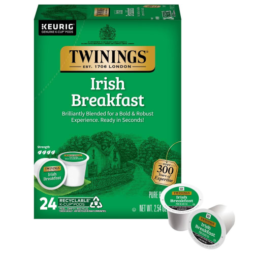 Twinings Irish Breakfast Tea K-Cup, Regular